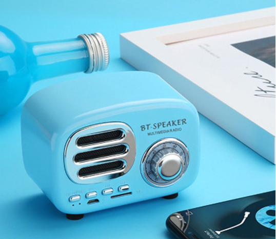 Compact Retro Wireless Speaker