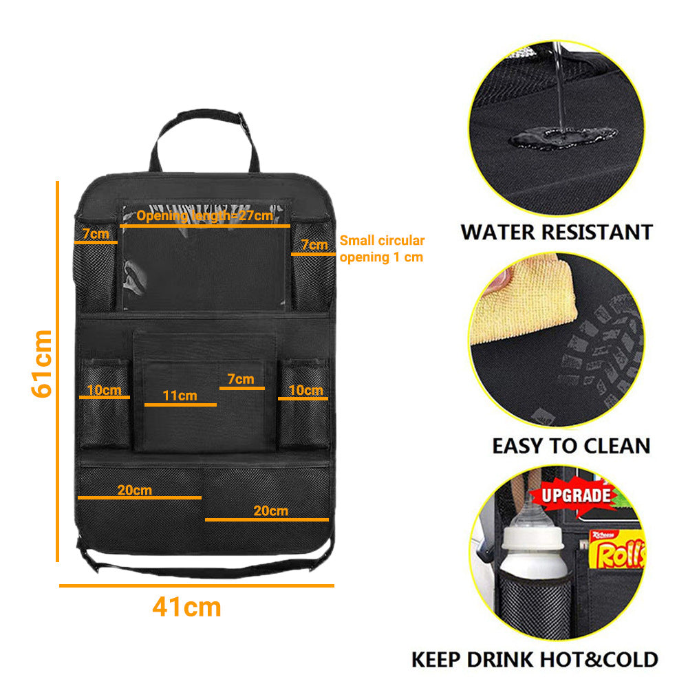 Car Seat Back Storage Bag